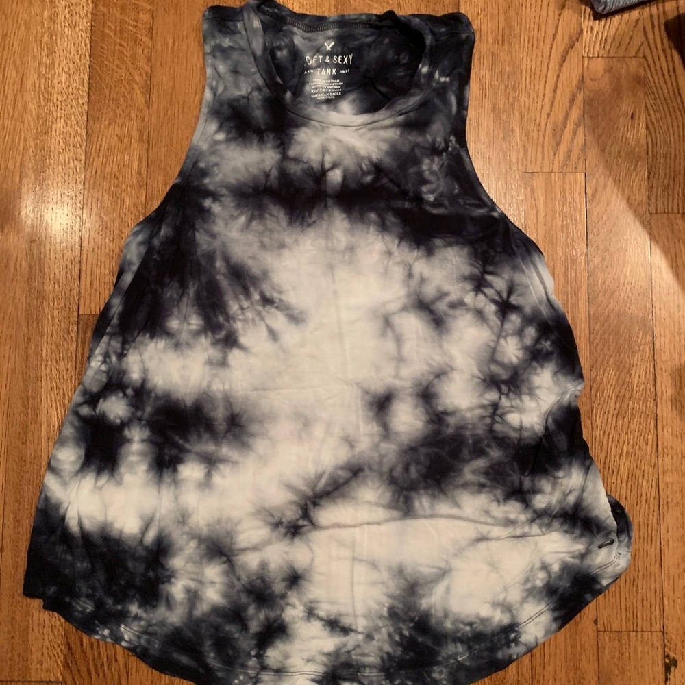 American Eagle Soft and Sexy Tie-Dye Tank Top